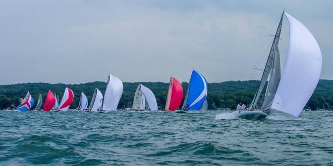 Lake Geneva Yacht Club - A Scow - The Inland Championship ©  2017 Larry Kmiecik