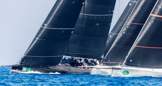 Maxi 72 racing at its best off Sardinia's Costa Smeralda – Rolex Maxi 72 World Championship ©  Rolex / Carlo Borlenghi http://www.carloborlenghi.net