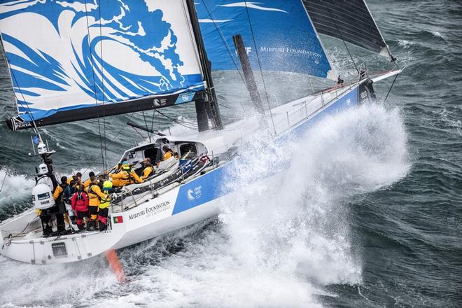 Leg Zero, Turn the Tide on Plastic compete in the Around the Island Race. ©  Ainhoa Sanchez/Volvo Ocean Race