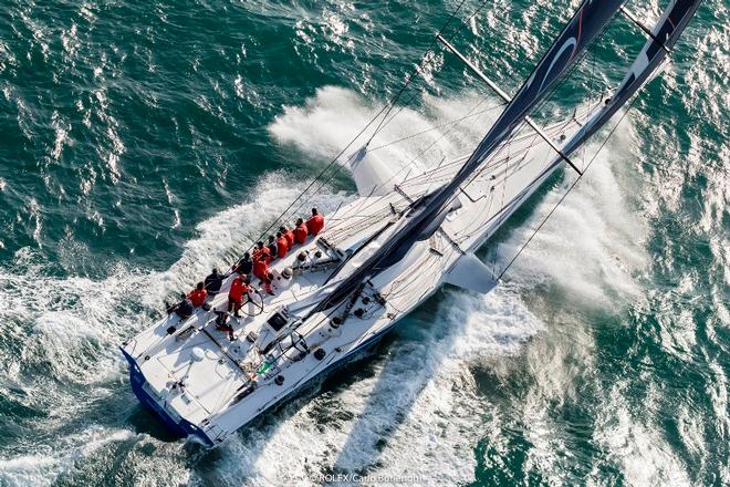 Day 1 – The fleet approaching the Fastnet Rock – Rolex Fastnet Race ©  Rolex / Carlo Borlenghi http://www.carloborlenghi.net