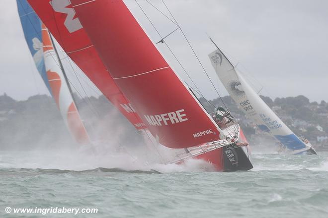 Volvo Ocean Race fleet – Lendy Cowes Week ©  Ingrid Abery