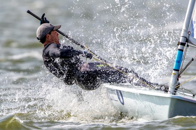 Day 3 – Eliot Merceron (SUI) – Laser Radial World Championships ©  Thom Touw Photography