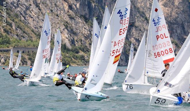 Carlos Balaguer and Antoni Massanet (ESP) – 420 and 470 Junior European Championship ©  Elena Giolai/Fraglia Vela Riva