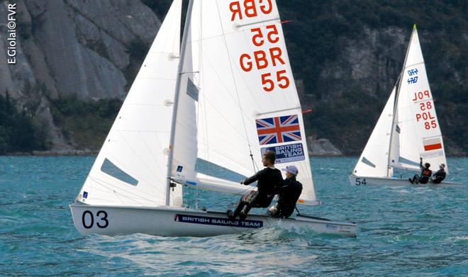 Martin Wrigley and James Taylor (GBR) – 420 and 470 Junior European Championship ©  Elena Giolai/Fraglia Vela Riva