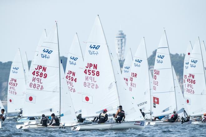 Practice Race – 470 Junior World Championships © Junichi Hirai/ Bulkhead magazine http://www.bulkhead.jp/