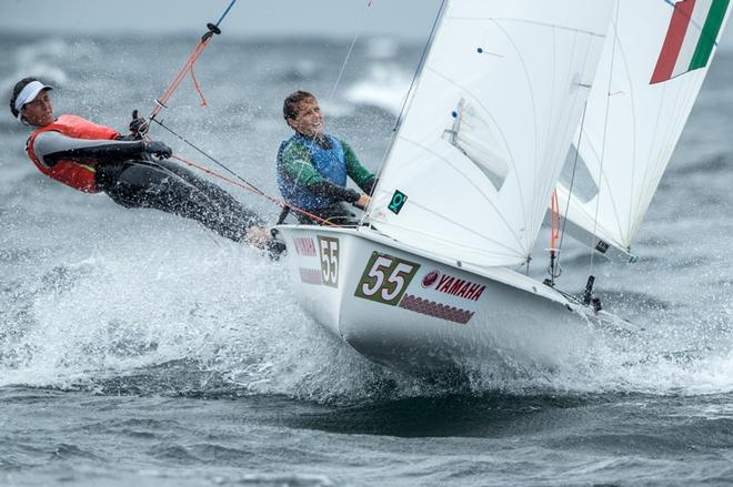 Day 4 – Benedetta Di Salle and Alessandra Dubbini (ITA-74) – 470 Junior World Championships © Junichi Hirai/ Bulkhead magazine http://www.bulkhead.jp/