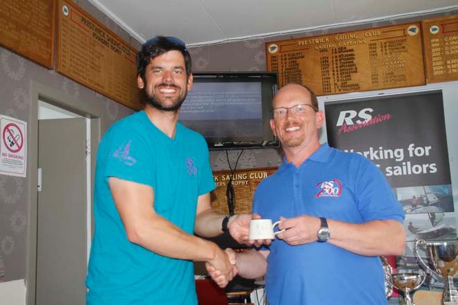 Fourth place Paul Watson – Volvo Noble Marine RS300 National Championship ©  Alan Henderson