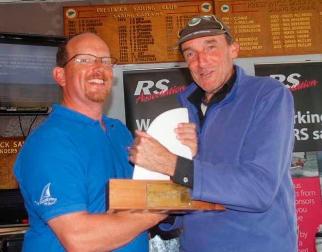 Top Club with fifth place Alastair McLaughlin – Volvo Noble Marine RS300 National Championship ©  Alan Henderson
