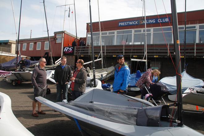 Day 1 – Rigging – Volvo Noble Marine RS300 National Championship ©  Alan Henderson