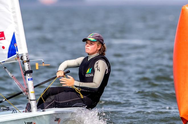 Day 2 – Laser Radial World Championships ©  Thom Touw Photography