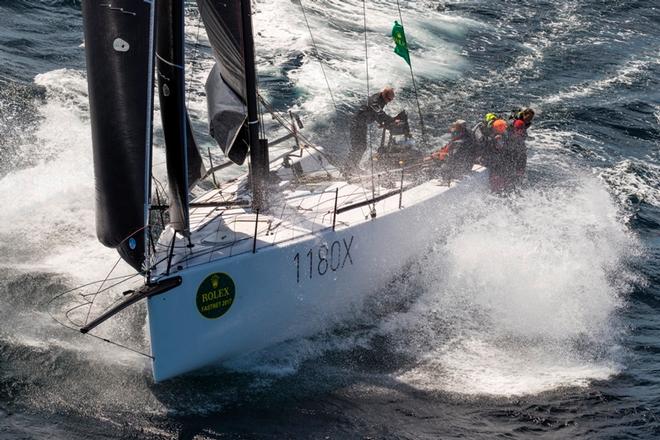 Tor McLaren's Gallivanter making good progress at the Isles of Scilly – Rolex Fastnet Race © Quinag