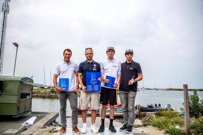 Day 6 – Men's podium – Laser Radial World Championships ©  Thom Touw Photography