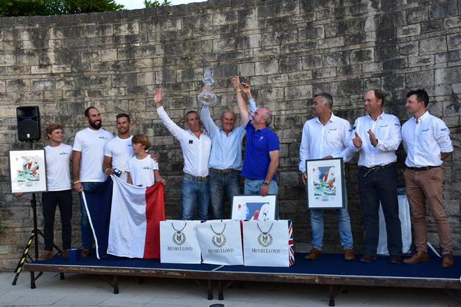 Prize-giving -  2017 SB20 Worlds © Australian team