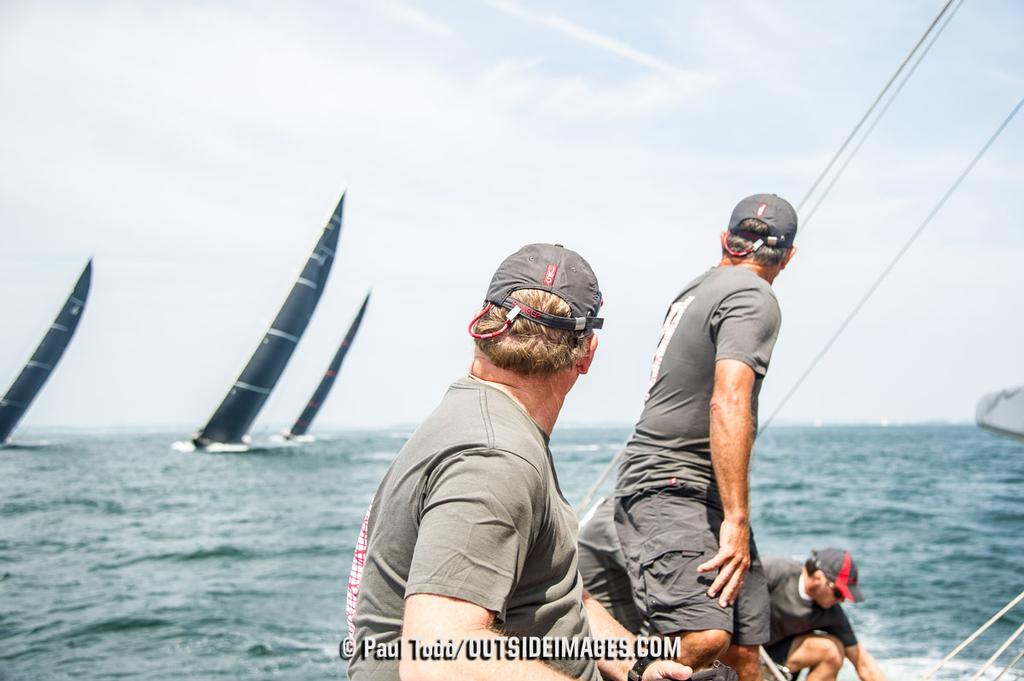 Monday practice day sailing on board RANGER J5. - J Class Worlds, Newport RI © Paul Todd/Outside Images http://www.outsideimages.com