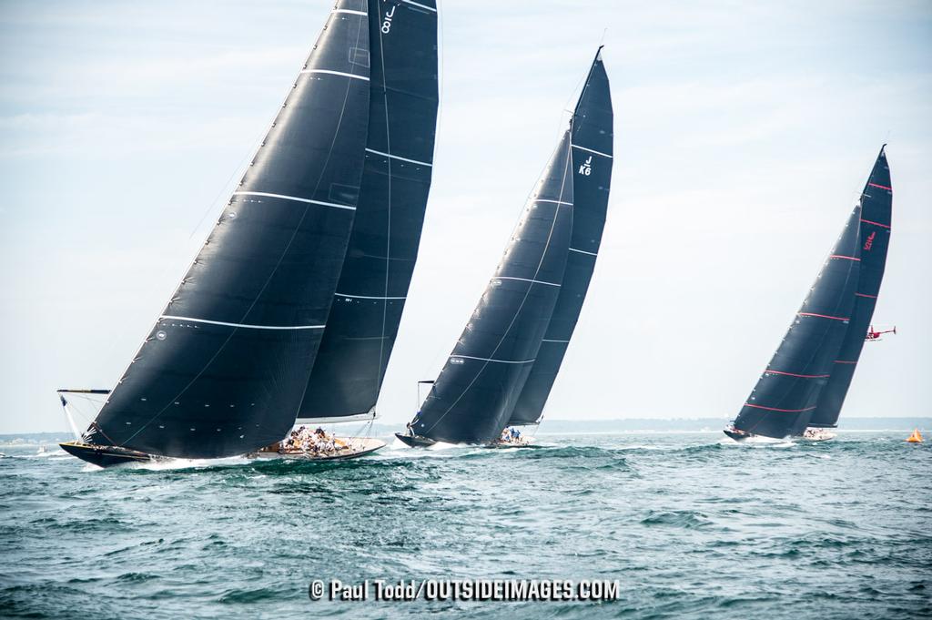 Monday practice day sailing on board RANGER J5. - J Class Worlds, Newport RI © Paul Todd/Outside Images http://www.outsideimages.com