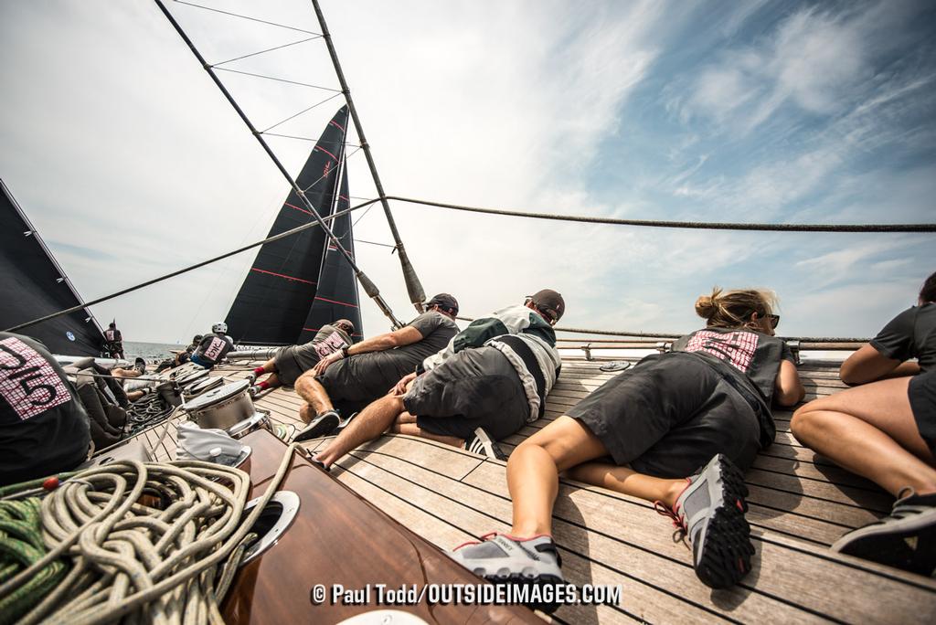 Monday practice day sailing on board RANGER J5. - J Class Worlds, Newport RI © Paul Todd/Outside Images www.outsideimages.com
