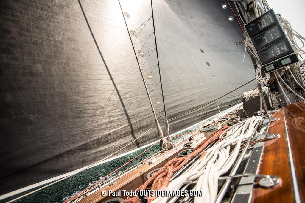 Stock Images of the 2017 J CLASS WORLD CHAMPIONSHIP, hosted by the New York Yacht Club August 21-26 Newport, Rhode Island. Monday practice day sailing on board RANGER J5. Nautical Photography scenes from around Newport and Narragansett for sale. Photography with brilliant colors and tack sharp details pop off the page or wall. We have an extensive collection of nautical stock and marine fine art photography. Water, wave pattern, beach, ocean wave, ocean, surf , splash
Â©Paul Todd/OUTSIDEIMAGES.C photo copyright Paul Todd/Outside Images http://www.outsideimages.com taken at  and featuring the  class