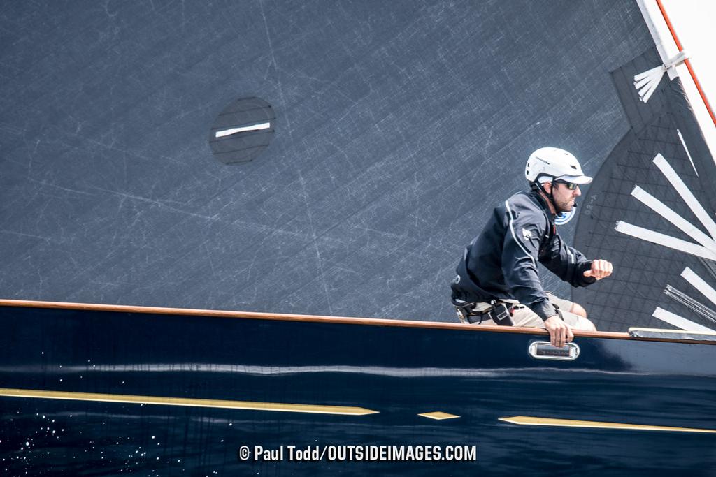 Stock Images of the 2017 J CLASS WORLD CHAMPIONSHIP, hosted by the New York Yacht Club August 21-26 Newport, Rhode Island. Monday practice day sailing on board RANGER J5. Nautical Photography scenes from around Newport and Narragansett for sale. Photography with brilliant colors and tack sharp details pop off the page or wall. We have an extensive collection of nautical stock and marine fine art photography. Water, wave pattern, beach, ocean wave, ocean, surf , splash
Â©Paul Todd/OUTSIDEIMAGES.C photo copyright Paul Todd/Outside Images http://www.outsideimages.com taken at  and featuring the  class