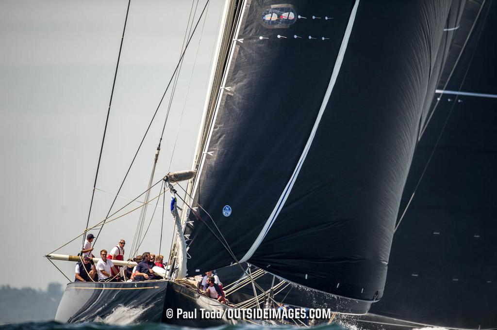  Race Day 2 raced outside the harbor on Rhode Island Sound with a light breeze from 230 degrees. © Paul Todd/Outside Images http://www.outsideimages.com