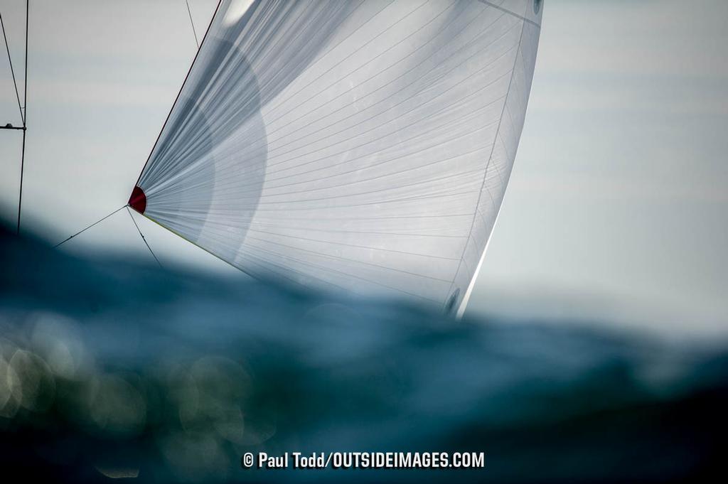 Race Day 2 raced outside the harbor on Rhode Island Sound with a light breeze from 230 degrees. © Paul Todd/Outside Images http://www.outsideimages.com