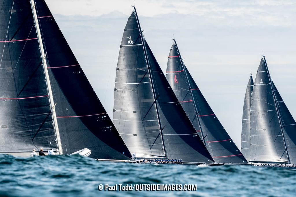  Race Day 2 raced outside the harbor on Rhode Island Sound with a light breeze from 230 degrees. © Paul Todd/Outside Images http://www.outsideimages.com
