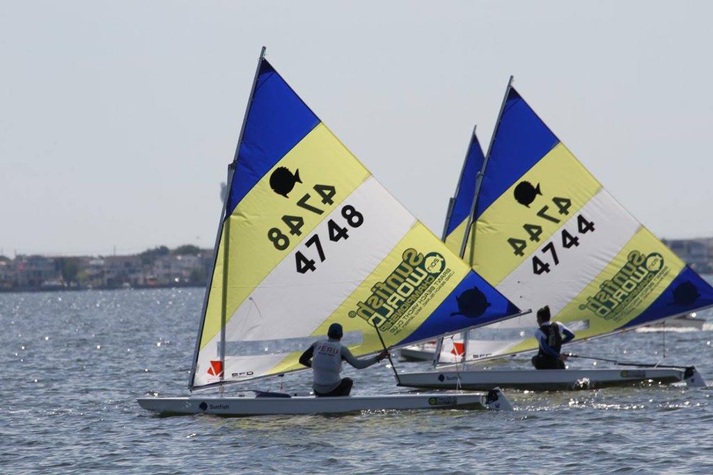2017 Sunfish Youth World Championship photo copyright Brant Beach SF Regatta Pictures taken at  and featuring the  class