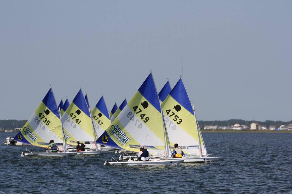 2017 Sunfish Youth World Championship photo copyright Brant Beach SF Regatta Pictures taken at  and featuring the  class
