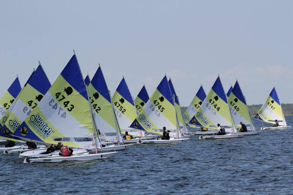 2017 Sunfish Youth World Championship © Brant Beach SF Regatta Pictures