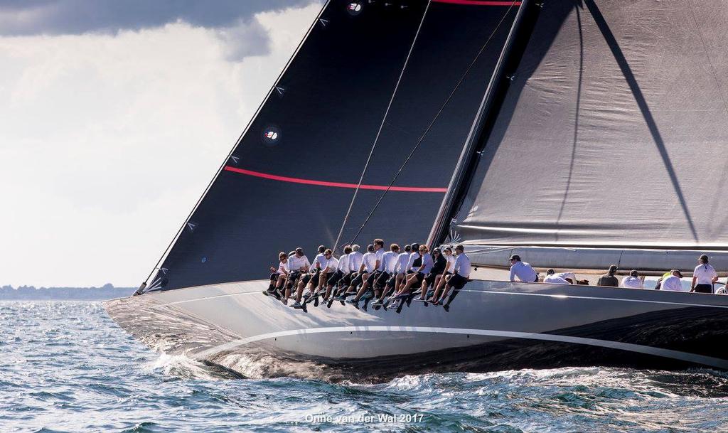 JS1 Svea heading upwind - Day 3 - J Class Worlds - Newport RI © Onne van der Wal