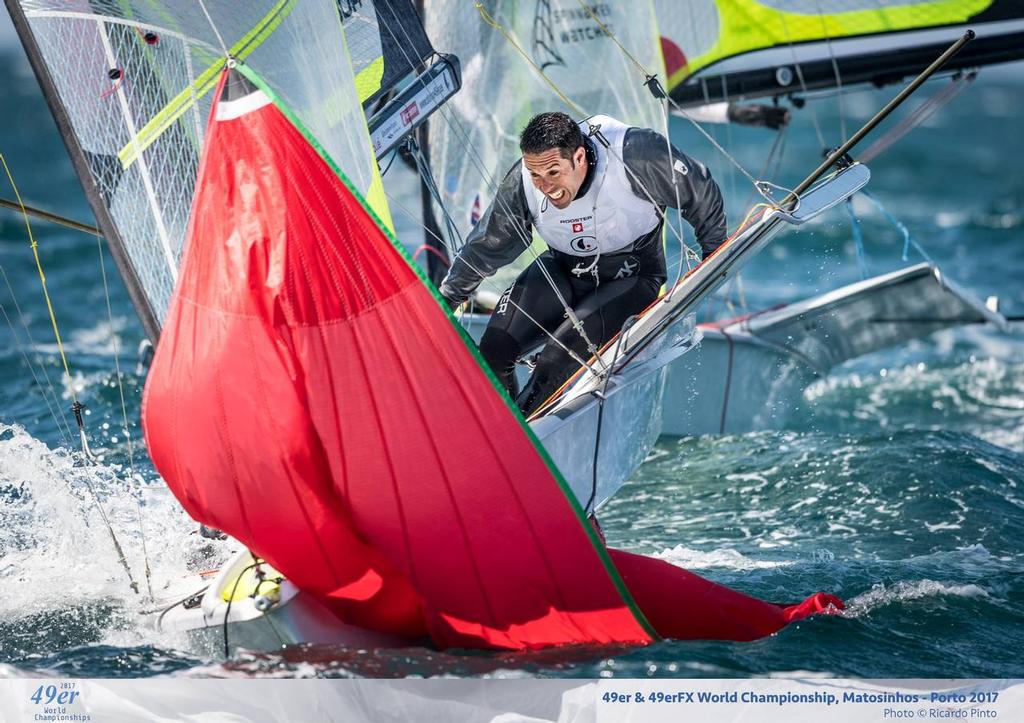  - 2017 49er and 49erFx Worlds, Final day, Portugal &copy; Ricardo Pinto http://www.americascup.com
