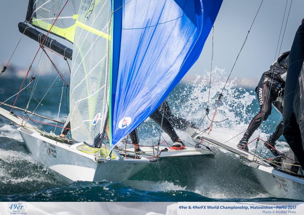  - 2017 49er and 49erFx Worlds, Final day, Portugal &copy; Ricardo Pinto http://www.americascup.com