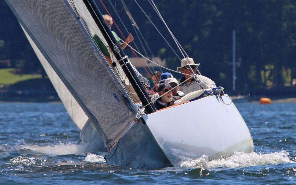 When it comes to aesthetics, the Six Metre class is hard to beat! © Dana E. Olsen