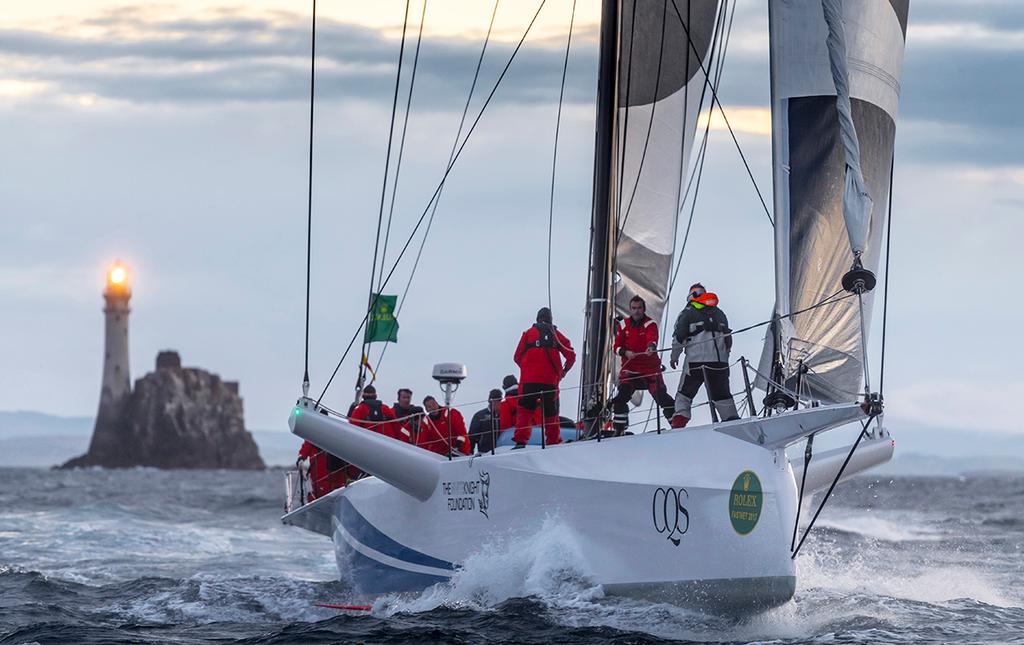 Cqs, Sail No: AUS 11111, Class: IRC Zero, Owner: Ludde Ingvall, Type: Supermaxi - Rolex Fastnet Race 2017 photo copyright  Rolex/ Kurt Arrigo http://www.regattanews.com taken at  and featuring the  class