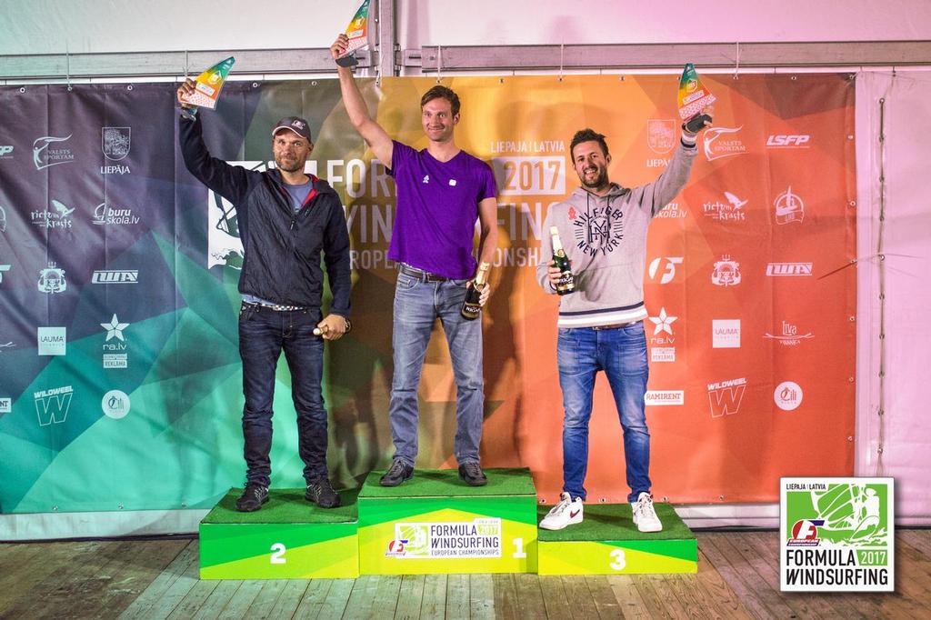 Sean O'Brien takes the podium spot - Formula Windsurfing European Championships © Sean O'Brien