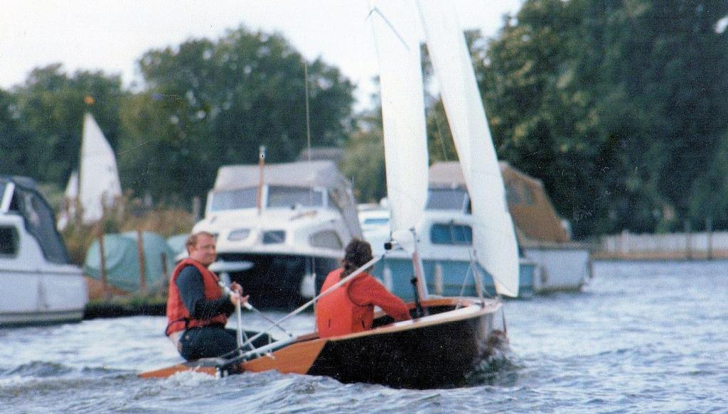 Tom Pearce sailing his National 12 © Sailing Raceboats