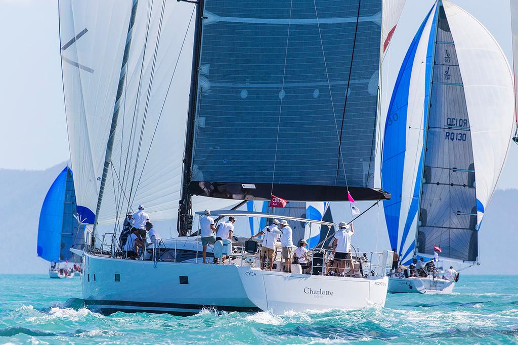 Charlotte (Ervin Vidor) 2nd IRC Cruising 1 - Audi Hamilton Island Race Week 2017 photo copyright  Andrea Francolini Photography http://www.afrancolini.com/ taken at  and featuring the  class
