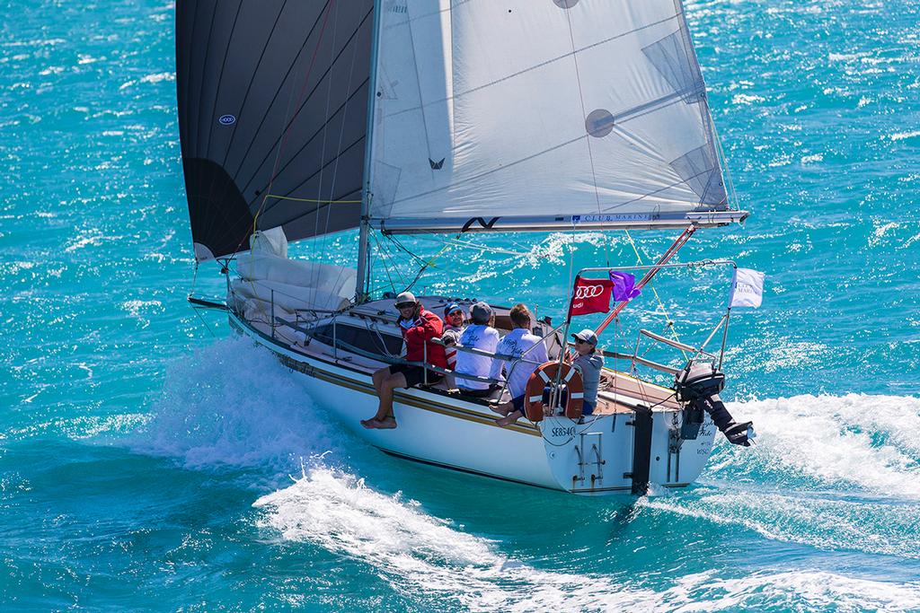 High Tide in good downwind pressure on day 1 - Audi Hamilton Island Race Week 2017 photo copyright  Andrea Francolini Photography http://www.afrancolini.com/ taken at  and featuring the  class