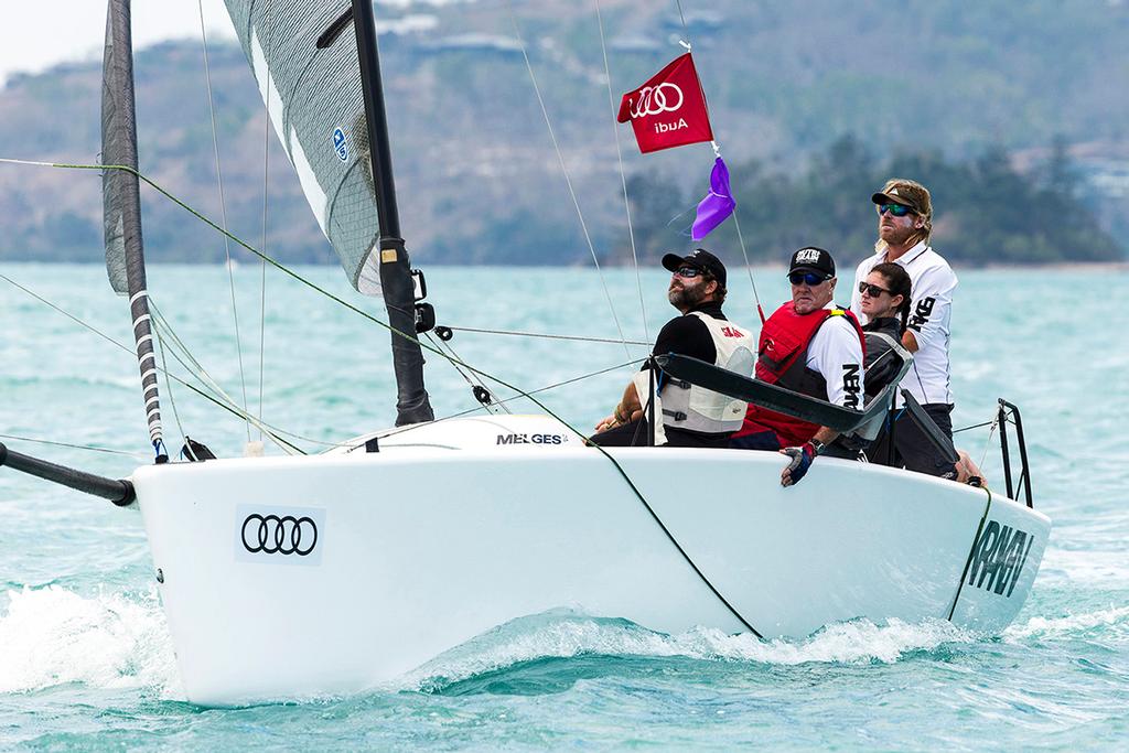 Audi Hamilton Island Race Week 2017  - Odi Cummings' Kraken leading Trailer Yacht photo copyright  Andrea Francolini Photography http://www.afrancolini.com/ taken at  and featuring the  class