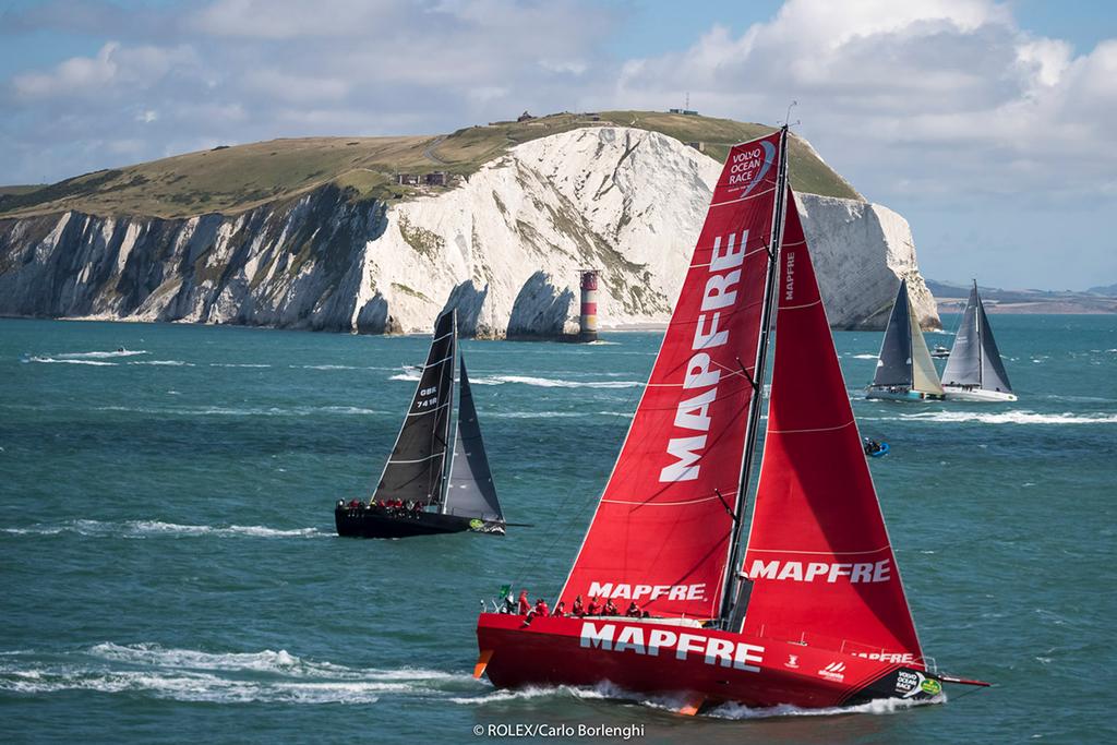 Race Start - Mapfre, Sail No: ESP 0, Class: Volvo 65, Owner: Volvo Ocean Race, Type: VOR 65 ©  Rolex / Carlo Borlenghi http://www.carloborlenghi.net