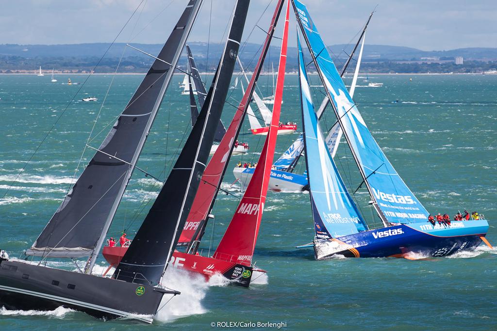 Race Start - 2017 Rolex Fastnet Race ©  Rolex / Carlo Borlenghi http://www.carloborlenghi.net