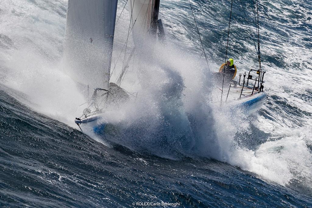 Pegasus Of Northumberland, Sail No: GBR 715, Class: IRC Zero, Owner: Ross Hobson, Type: Open 50 - 2017 Rolex Fastnet Race ©  Rolex / Carlo Borlenghi http://www.carloborlenghi.net