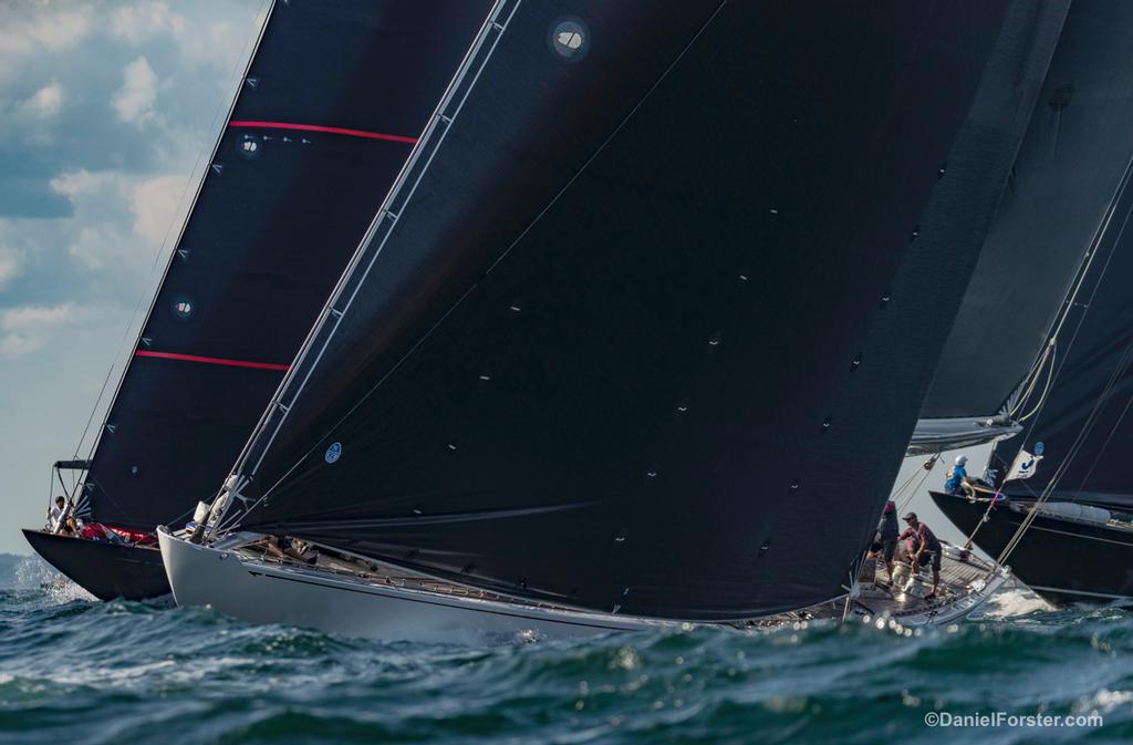 Ranger, Topaz and Hanuman - 2017 J-Class World Championship Newport RI  © Daniel Forster http://www.DanielForster.com