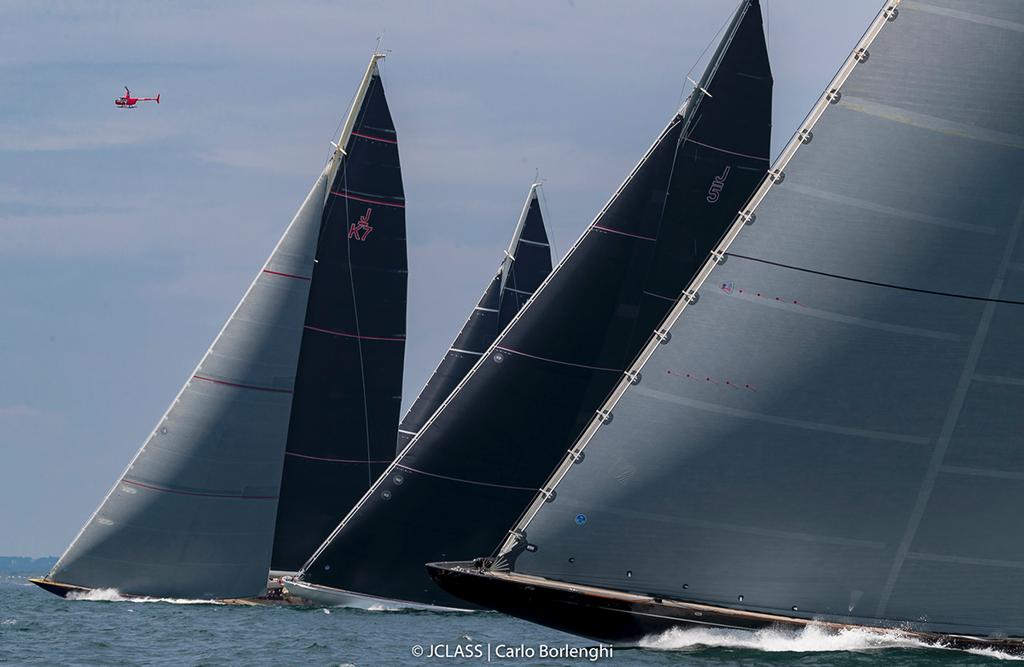 J-Class World Championship 2017 – Day 1 photo copyright JClass - Carlo Borlenghi taken at  and featuring the  class