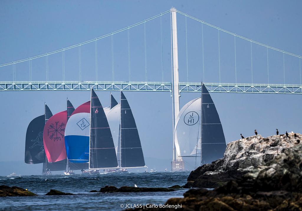 J-Class World Championship 2017 – Day 1 photo copyright JClass - Carlo Borlenghi taken at  and featuring the  class