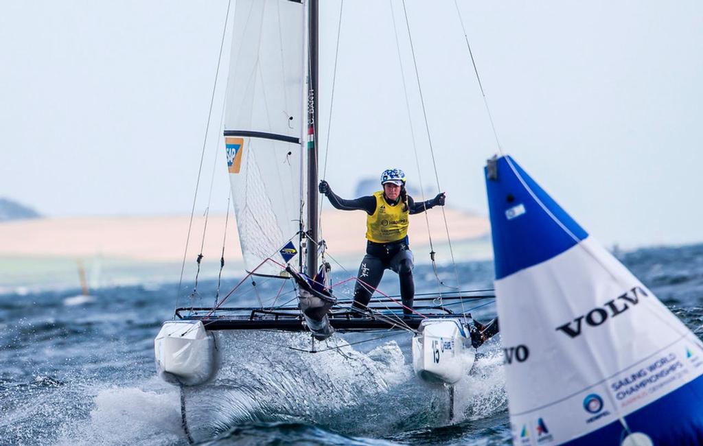 New foil design has made the Nacra a more stable foiling platform - Nacra - Aarhus Sailing Week © Jesús Renedo Photography