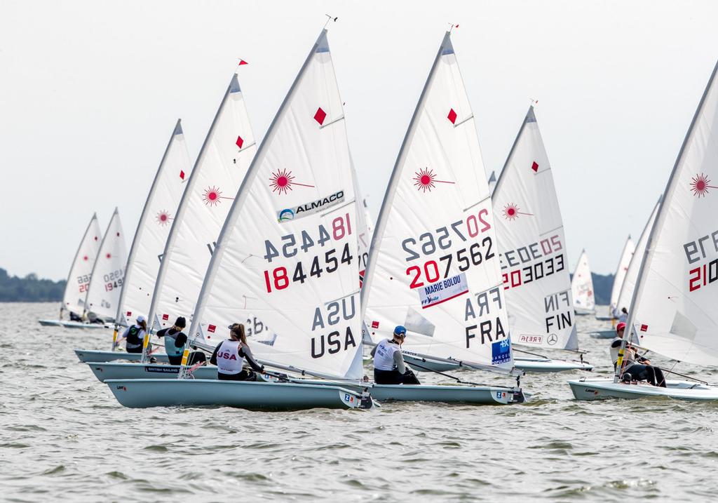 Day 4 - 2017 World Championship Laser Radial, Medemblik, The Netherlands photo copyright Thom Touw Photography taken at  and featuring the  class