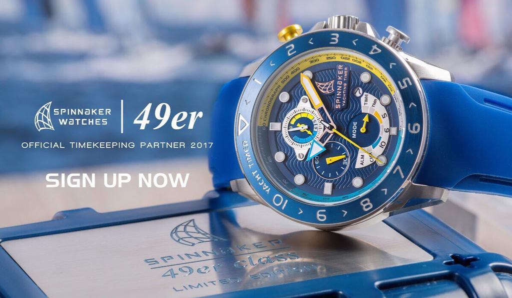 49er Official Timekeeping Partner 2017  © 49er Class Association http://www.49er.org