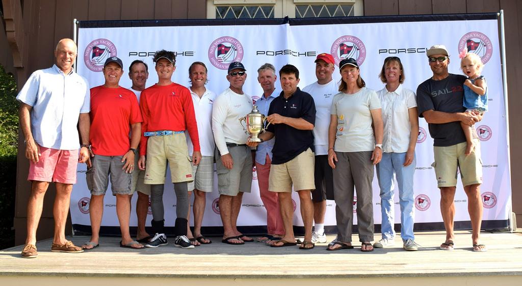 2017 New York Yacht Club Invitational Team Race Regatta for the Commodore George R. Hinman Masters Trophy © Katie Malafronte / NYYC