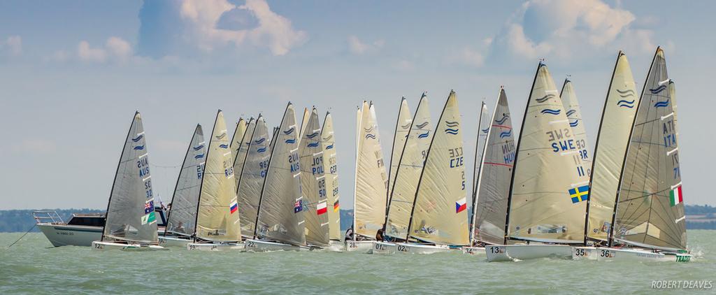 2017 U23 Finn World Championship - Day 1 ©  Robert Deaves