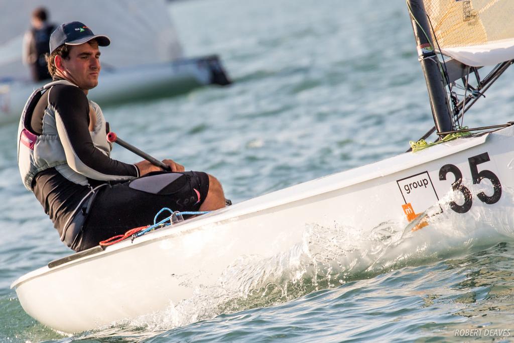 Fionn Lyden - 2017 U23 Finn World Championship ©  Robert Deaves